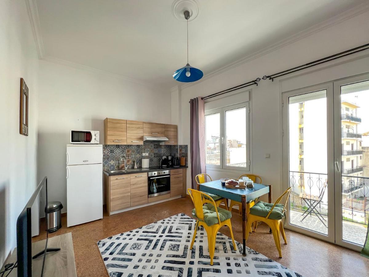 Soho Artsy 55Sqm Apt With Acropolis View Lägenhet Aten Exteriör bild