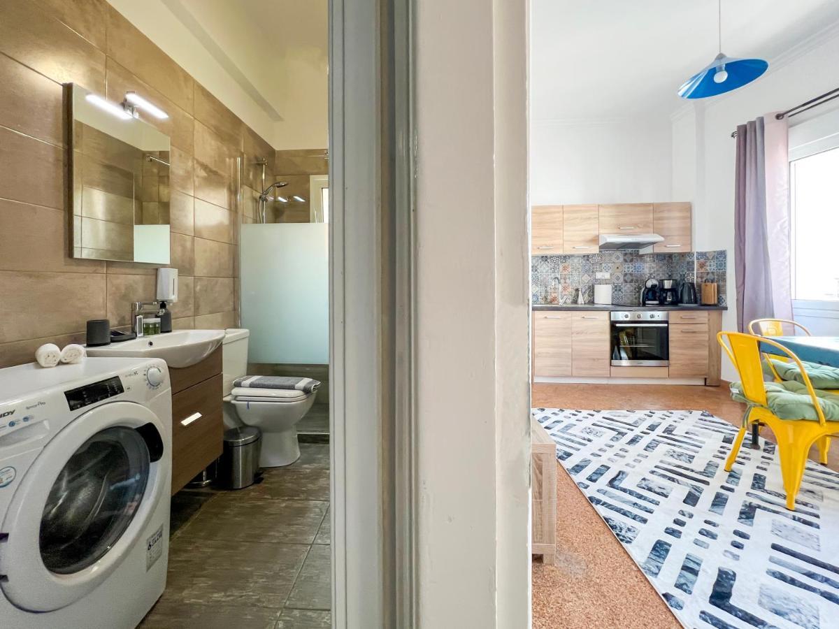 Soho Artsy 55Sqm Apt With Acropolis View Lägenhet Aten Exteriör bild