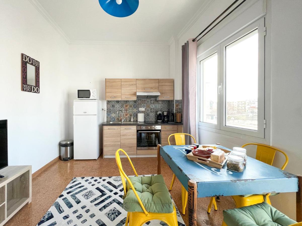 Soho Artsy 55Sqm Apt With Acropolis View Lägenhet Aten Exteriör bild