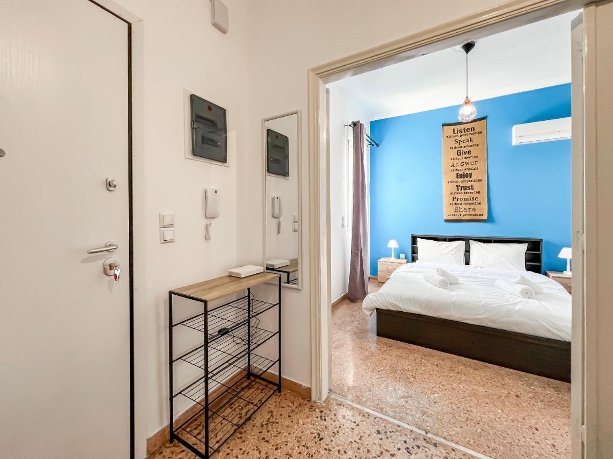 Soho Artsy 55Sqm Apt With Acropolis View Lägenhet Aten Exteriör bild