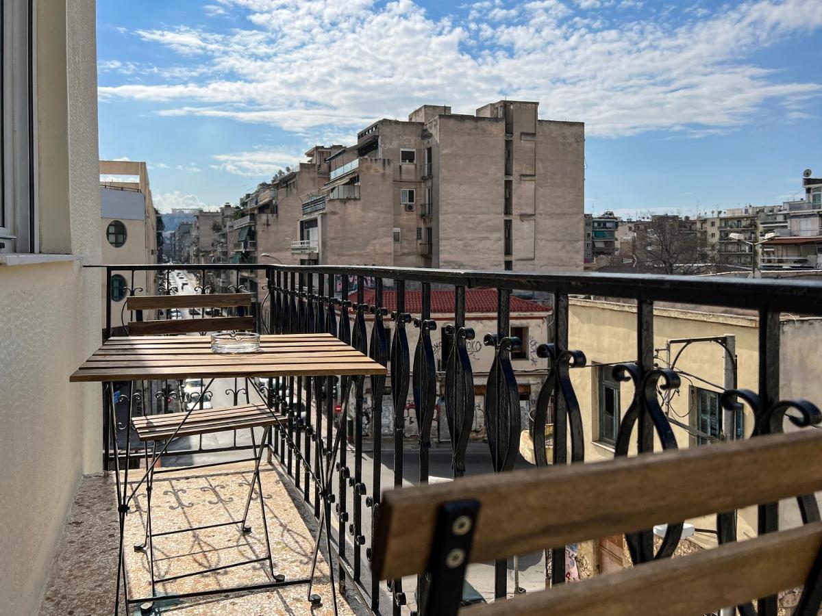 Soho Artsy 55Sqm Apt With Acropolis View Lägenhet Aten Exteriör bild